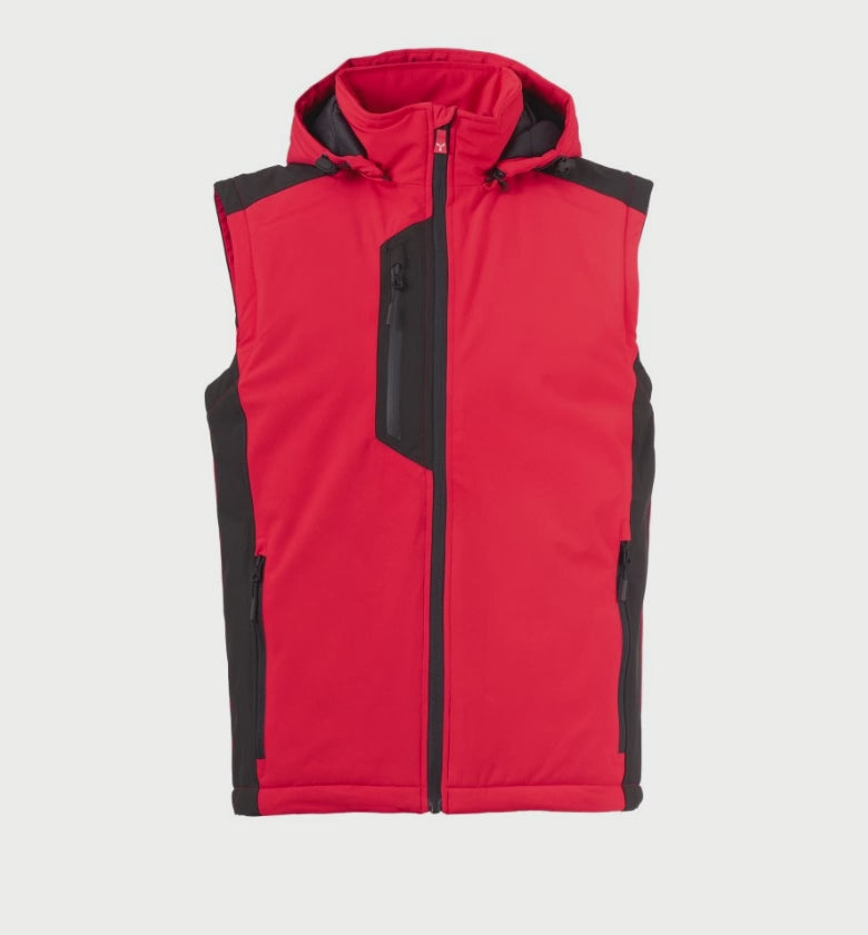 Carica e riproduci video in Gallery Viewer, Gilet Soft-Shell Bicolore Imbottito Payper Galway Vest Ultralite Pad 140
