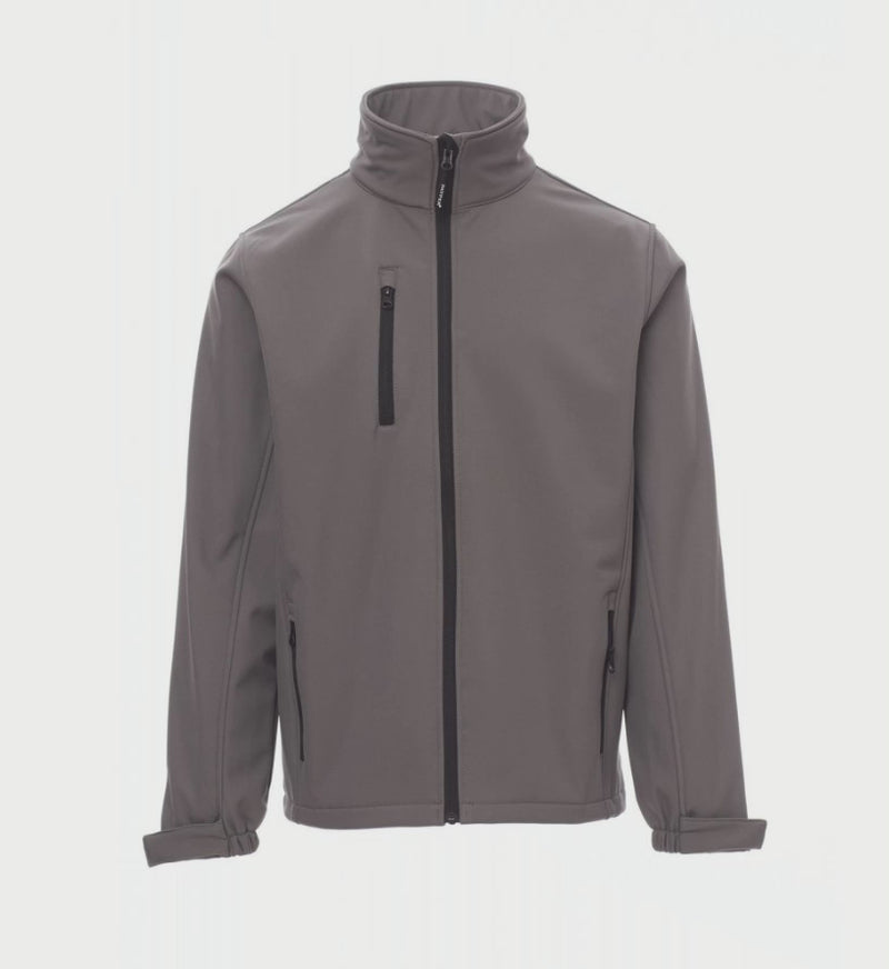 Carica e riproduci video in Gallery Viewer, Giubbotto Uomo Invernale Lavoro Impermeabile Personalizzabile Soft Shell Casual Payper Dublin
