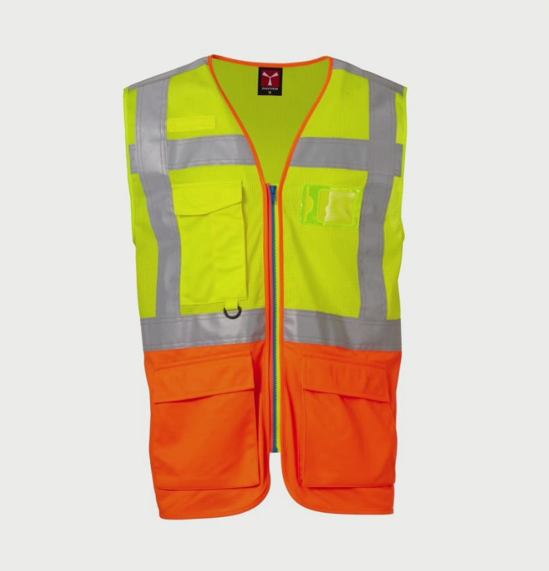 Carica e riproduci video in Gallery Viewer, Gilet da lavoro Alta Visibilità Traspirante Payper Extra Mesh
