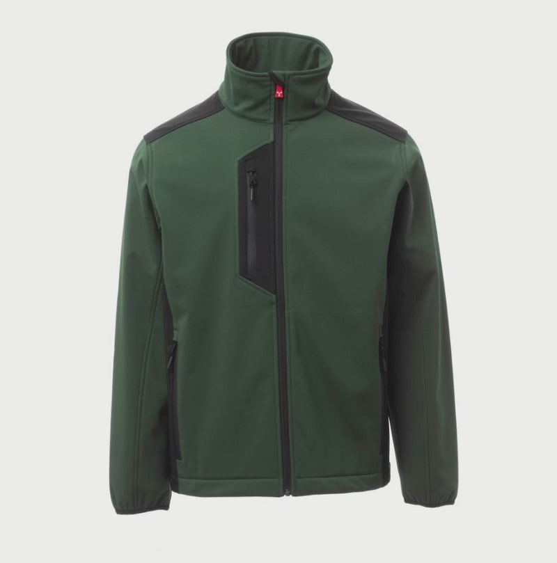 Carica e riproduci video in Gallery Viewer, Giubbotto Giacca Soft Shell Impermeabile da lavoro Uomo Payper Galway Personalizzabile
