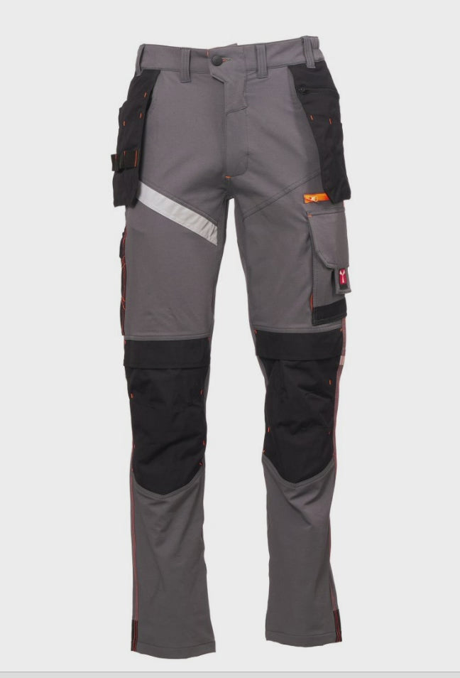 Carica e riproduci video in Gallery Viewer, Pantaloni da lavoro Unisex PortaGinocchiere Payper Next 4W Holster
