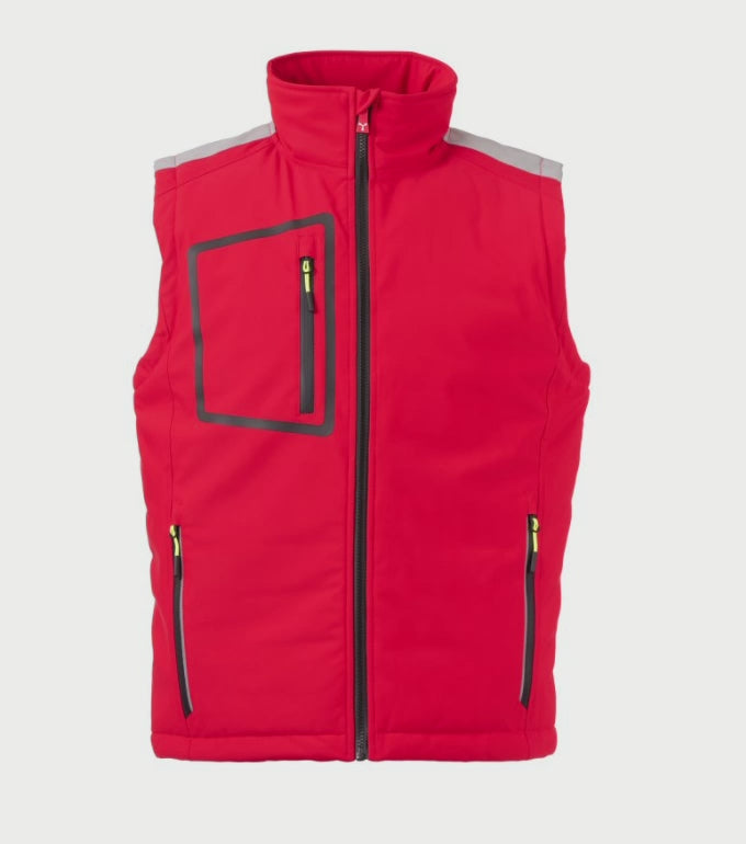 Carica e riproduci video in Gallery Viewer, Gilet Softshell Imbottito 140g Lavoro Impermeabile Payper Stream Vest Lite Pad Personalizzabile
