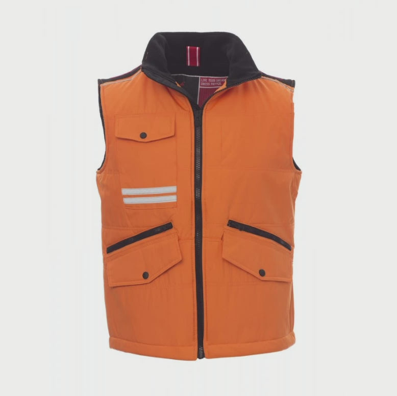 Carica e riproduci video in Gallery Viewer, Gilet Imbottito da Uomo Invernale Ripstop Impermeabile Payper Mig 2.0

