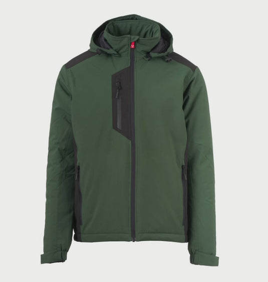 Giacca Softshell Bicolore Imbottita 140g Lavoro da Uomo Impermeabile Payper Galway Ultralite Pad 140 Personalizzabile