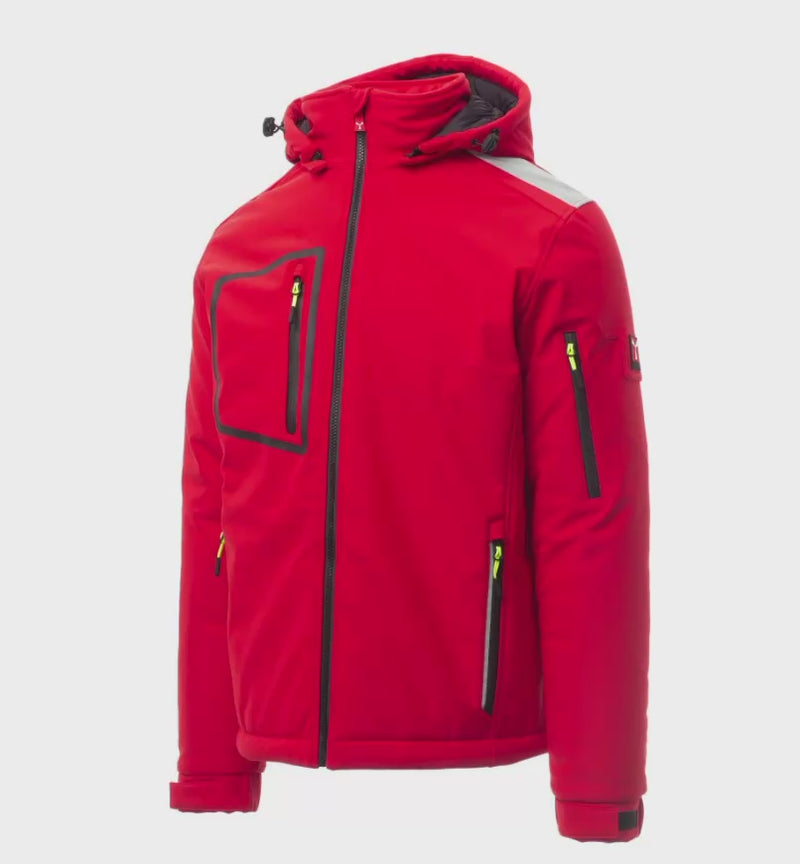 Carica e riproduci video in Gallery Viewer, Giubbotto Giacca Uomo Imbottito Soft Shell Invernale da lavoro Payper Stream Pad Personalizzabile

