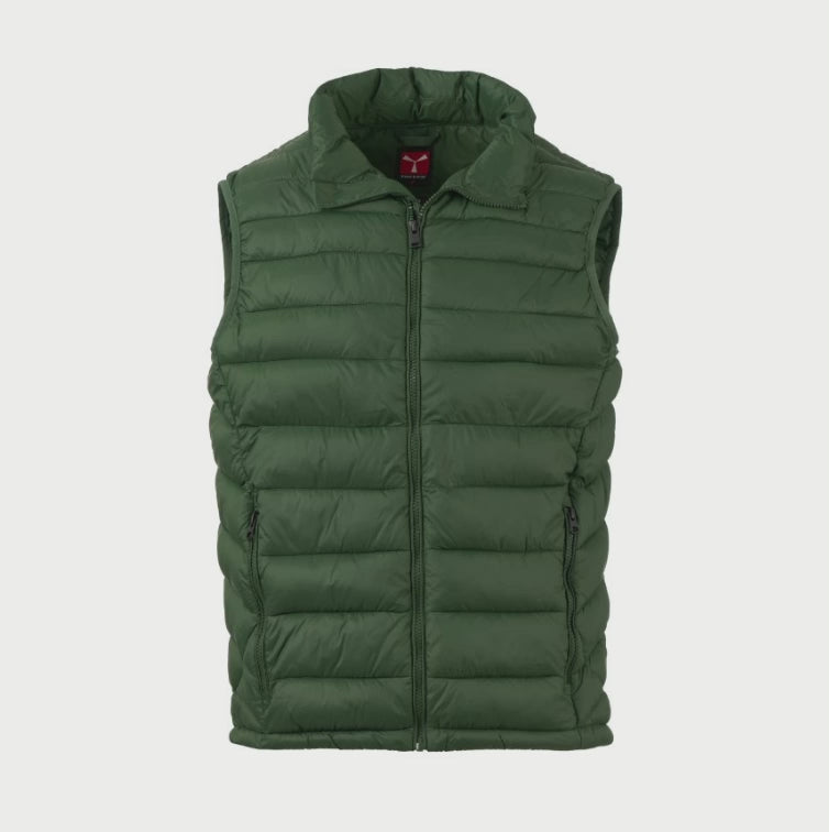 Carica e riproduci video in Gallery Viewer, Gilet Uomo Imbottito Leggero Ripiegabile in Nylon Payper City
