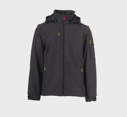 Giacca Softshell Uomo 2in1 Maniche Staccabili Impermeabile Personalizzabile Payper Creek 2in1