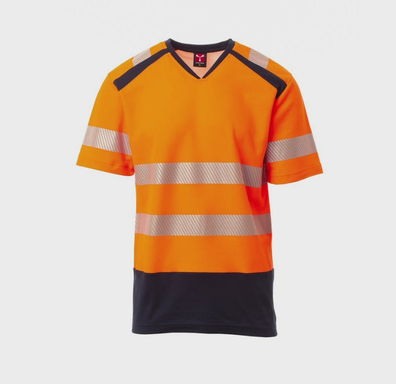 Carica e riproduci video in Gallery Viewer, T-Shirt Alta Visibilità Cotton Feel Payper Way
