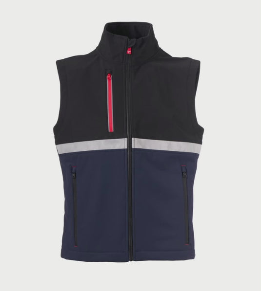 Gilet Softshell Lavoro da Uomo con 3 Strati Stretch Payper Wise Vest Personalizzabile