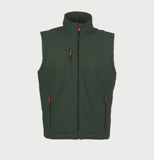 Gilet Softshell Imbottito da Uomo Impermeabile Payper Creek Vest Pad Personalizzabile