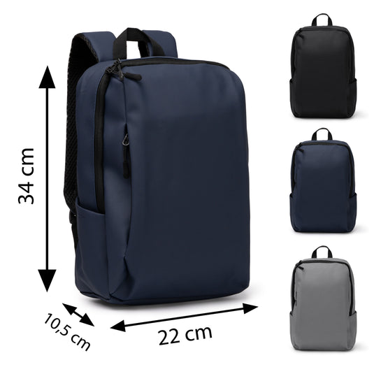 Zaino in Pelle PU Soft Touch con Zip Nascosta 8 Litri STAMINA SIOX MO1869