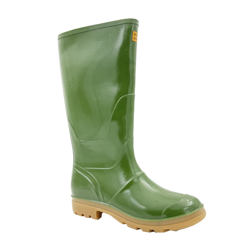 Carica immagine in Galleria Viewer, Stivali da lavoro G&amp;G in Special Gomma Verdi Impermeabili Ginocchio Caccia Pesca Agricoltura Uomo Donna

