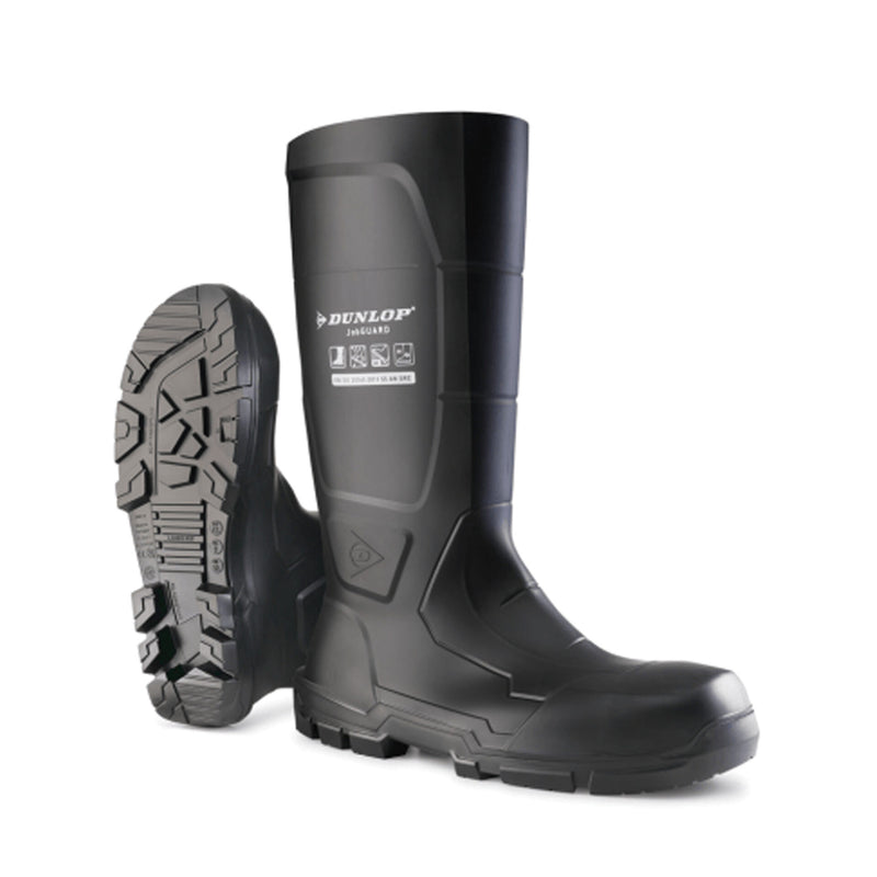 Carica immagine in Galleria Viewer, Stivali da Lavoro Antinfortunistici in Gomma Impermeabili Dunlop JobGUARD NA2HD01 S5 Black
