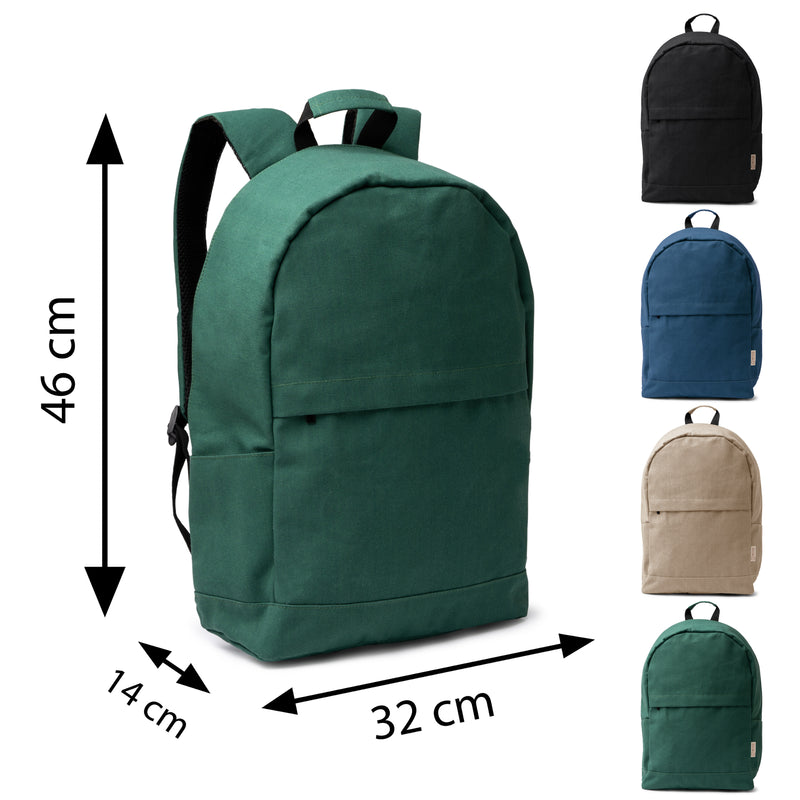 Carica immagine in Galleria Viewer, Zaino Antifurto in Cotone Riciclato Porta PC 15" 20 Litri STAMINA SUMIT MO1781
