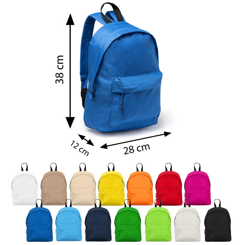 Carica immagine in Galleria Viewer, Zaino Classico Resistente con Tasca Frontale 13,5 Litri ROLY TUCAN BO7158
