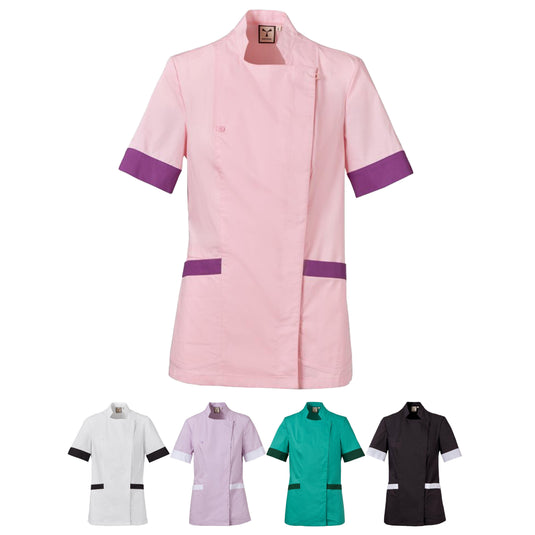 Casacca Sanitaria Donna Stretch Collo Coreano Personalizzabile Payper Amber Lady