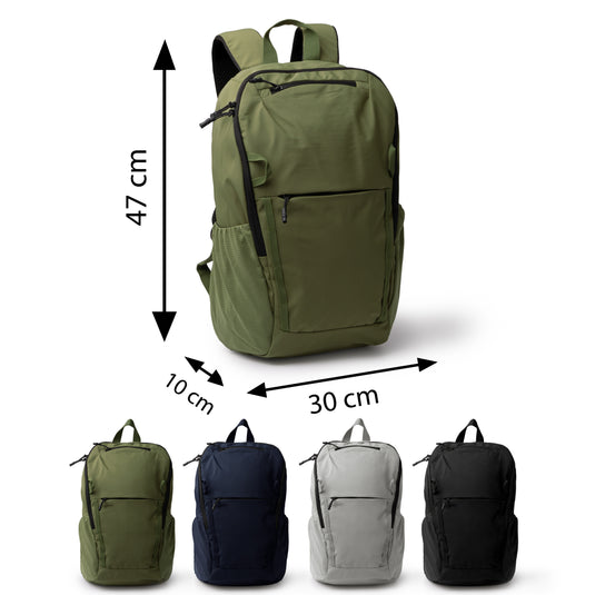 Zaino in Nylon Porta PC 15" Doppia Tasca Frontale 14 Litri STAMINA VERMONT MO1865