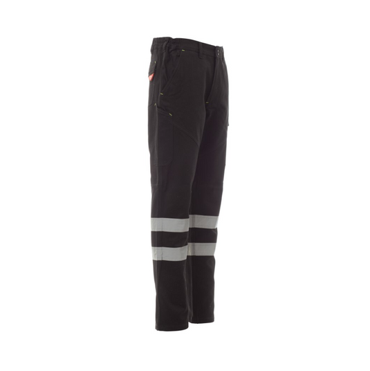 Pantaloni da lavoro TAGLIA-M Invernali Riflettenti Cotone Payper Worker Winter Reflex Nero Outlet